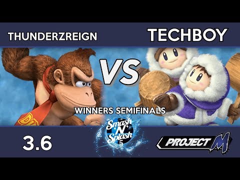 ThunderzReign (DK) vs techboy (ICs) - Smash 'N' Splash 5 Winners Semifinals