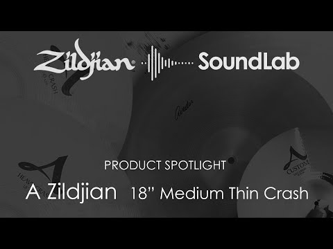 Zildjian A Zildjian Medium Thin Crash Cymbal, 18" image 3