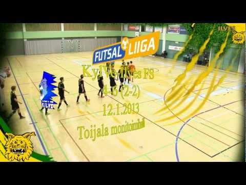 HD! KylVe-Ilves FS 4-6 (2-2) Futsal-Liiga 12.1.2013 kooste