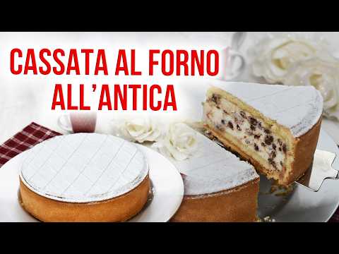 CASSATA AL FORNO SICILIANA - Ricetta originale siciliana