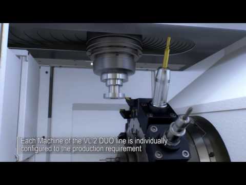 Emag VL 2 DUO line with Track Motion Automated Loading & Unloading
