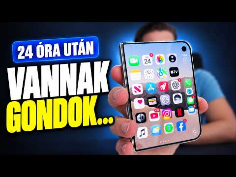 iPhone Duo 24 óra után: nem kinyitható iPhone, hanem összecsukható iPad mini