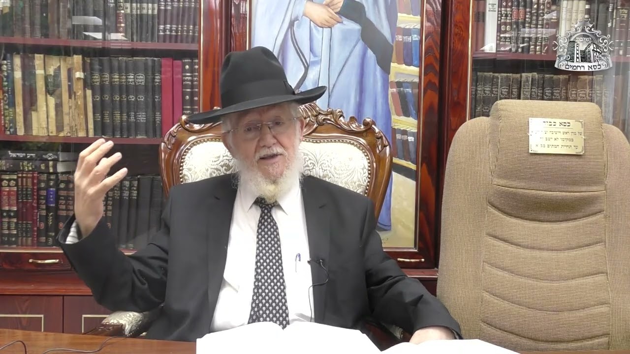 השידור השבועי מראש הישיבה מורנו הרב צמח מאזוז לפרשת נצבים וילך