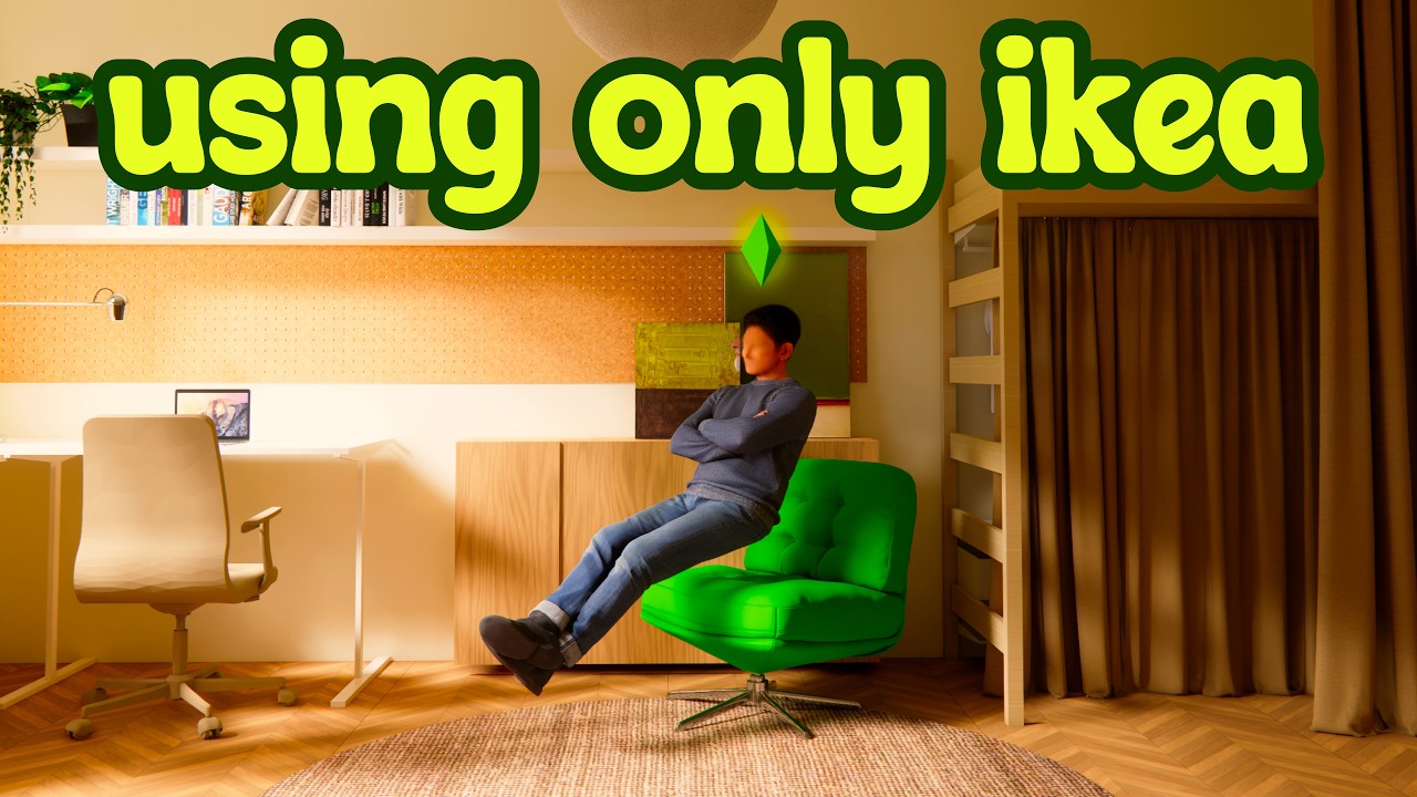 Architect's Dorm Room Makeover (using only IKEA)