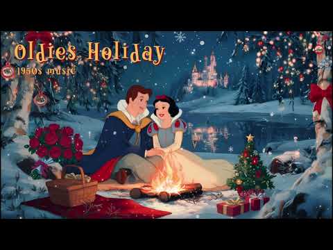 Thumbnail for 1950s Oldies Playing in Christmas Holiday for Calm & Comfort | Timeless Disney Magic 🌙