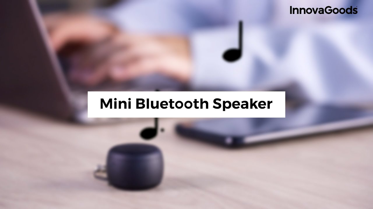 Įkraunamas nešiojamas belaidis mini garsiakalbis Miund InnovaGoods Gadget Tech