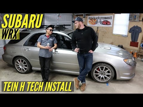 Subaru Impreza WRX TEIN H TECH Spring Install