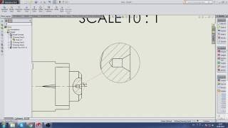 How to use detail view in solidworks