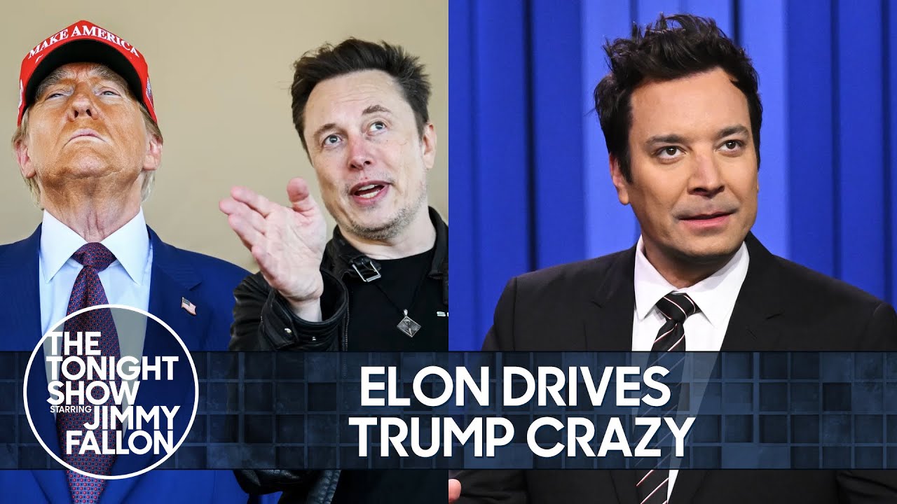 Clingy Elon Driving Trump Crazy, Justin Trudeau Announces Resignation | The Tonight Show