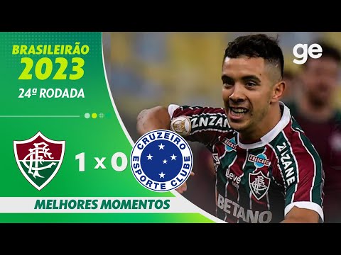 Gols e lances de Fluminense x Cruzeiro