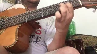 Veinte Años - Alegres De Teran (Bajo Sexto Tutorial)