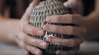 Demetria Chappo Ceramics, Seed Pod Sound Sculptures
