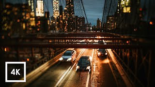 City Traffic Sounds for Sleep  Highway Ambience at