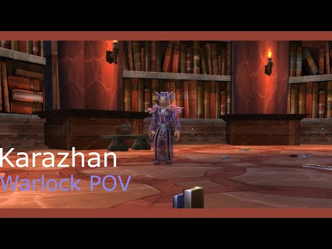 TBC Classic - Karazhan - Shade of Aran (Warlock POV)