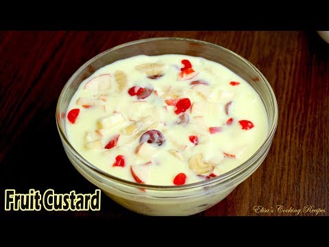 মাত্র পাঁচ মিনিটে স্বাস্থ্যকর ফ্রুট কাস্টার্ড রেসিপি | Fruit Custard Recipe | Healthy Dessert Recipe