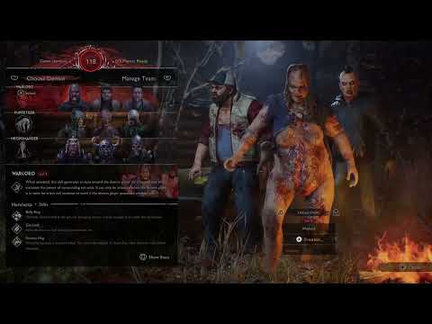 Evil Dead: The Game -  Survivor vs Demon Mode -  Puppeteer Demon-  Online -  PS5 version - 4K 60FPS