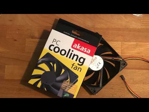 Akasa Auto Thermal Fan Cooler - 120mm video