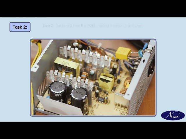 Troubleshoot the fault in the given SMPS unit Part -1