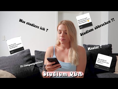 Studium abbrechen?! Prüfungsergebnisse , wie war online Uni?/Studium Q&A//Pauxmeli