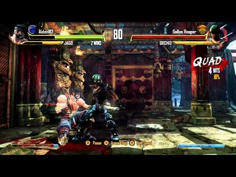 Killer Instinct Matches: Jago Versus Orchid (Pre-2.7 Patch)