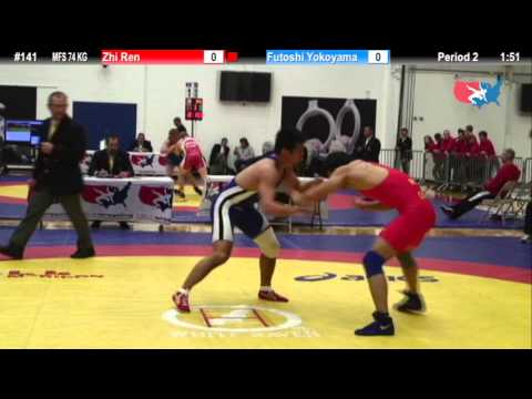 74 KG Consolation R1 - Zhi Ren (CHN) vs. Futoshi Yokoyama (JPN)