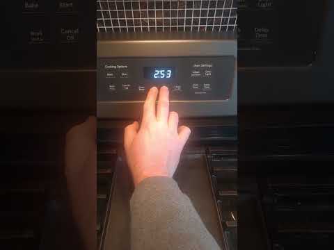 GE Oven Clock Reset