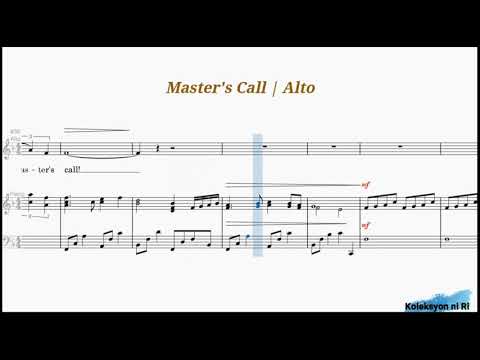 Master's Call | Alto | Vocal Guide by Sis. Riza Ovidos