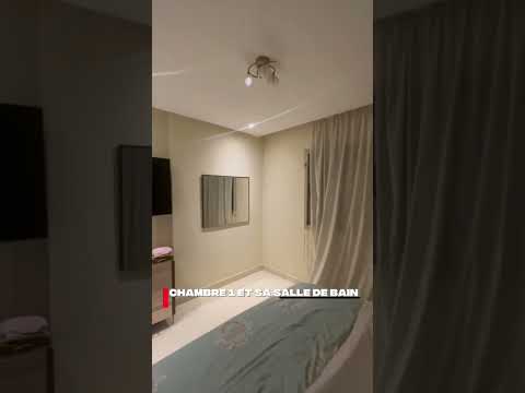 Appartement meublé meublé 2 chambres avec terrasse au Plateau