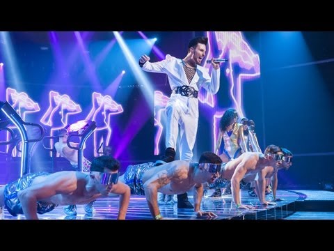 Rylan Clark sings a Duran Duran/Bros Medley - Live Week 7 - The X Factor UK 2012