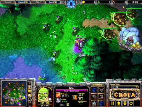 Ted (UD) vs Th000 (Orc) - G1 - WarCraft 3 - WC369