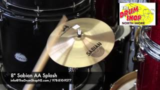 Video thumbnail for Sabian AA Splash 8" - The Drum Shop North Shore by Nate Morrison Drums