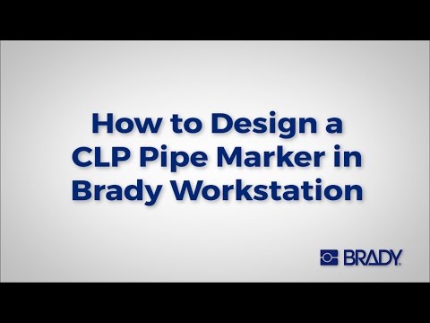 Приложение Brady Pipemarker CLP видео