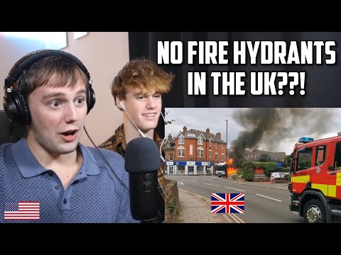 Americans React to British Firefighters Responding to Lorry on Fire *explosion*