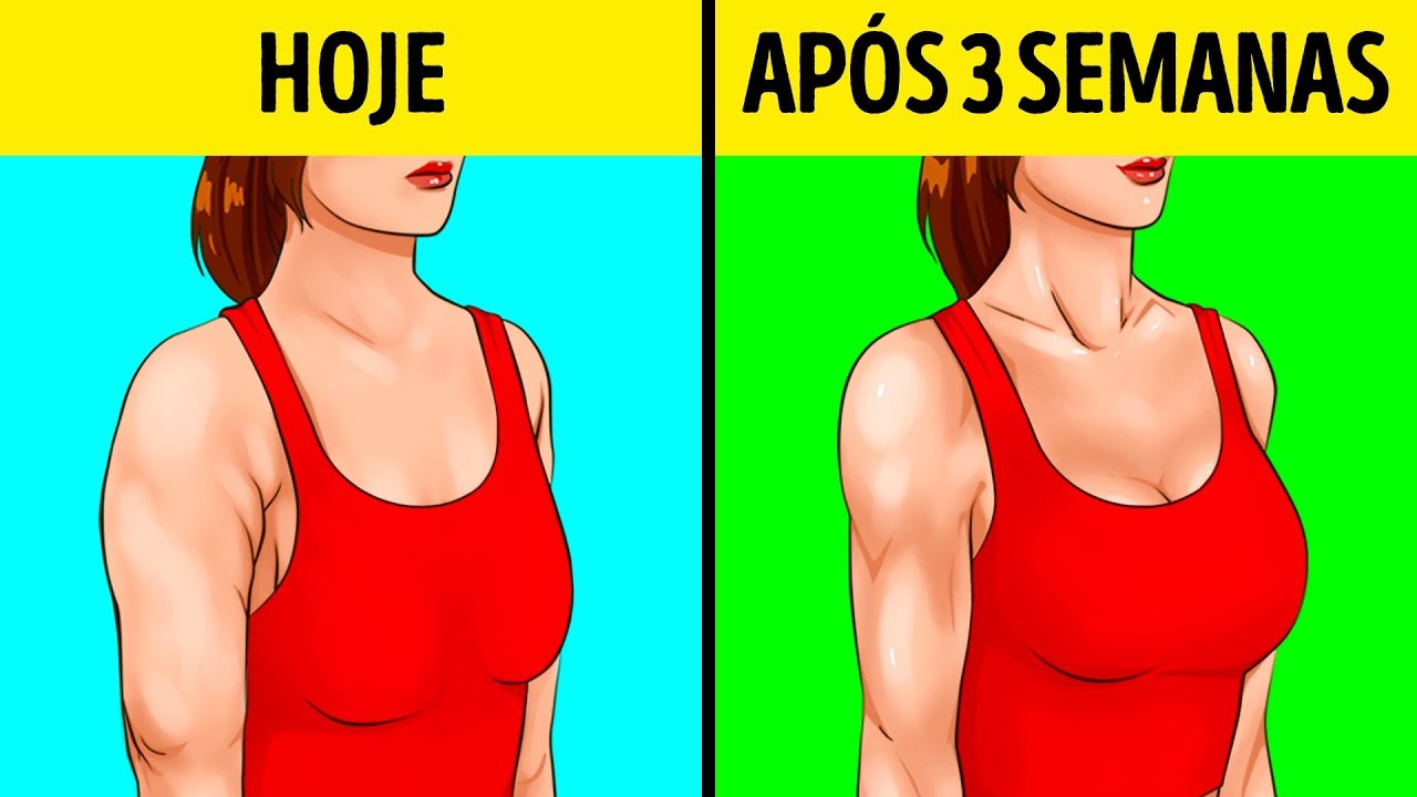 10 Exercícios Simples Para Ter Braços Lindos e Seios Mais Firmes