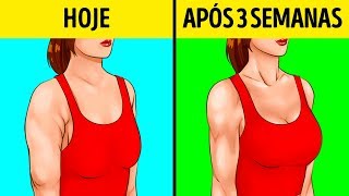 10 Exercícios Simples Para Ter Braços Lindos e Seios Mais Firmes