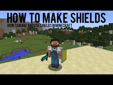 How To Make And Add Colours To Shields In Minecraft 1.9 ...