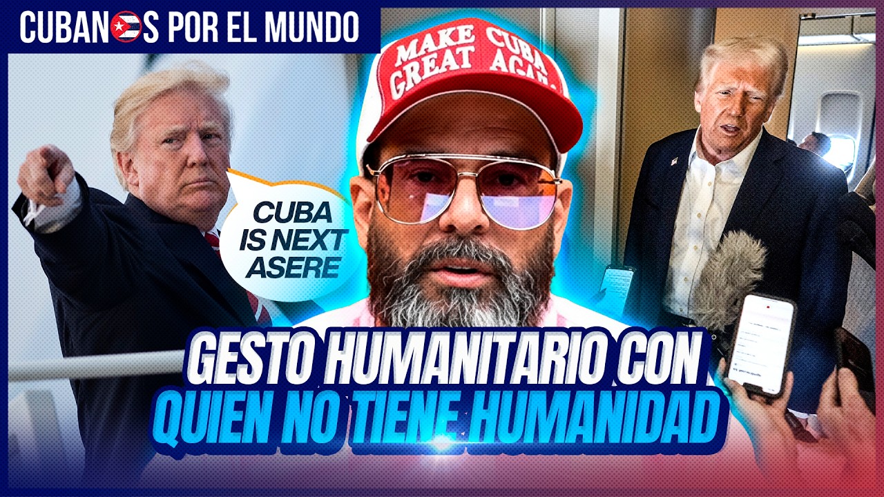 Trump repite el #CubaNext de Alex Otaola, pero permite que un tanquero ruso lleve petróleo a la Isla