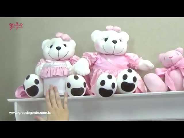 Quarto para Bebê Piquet Rosa | Ref: 47262