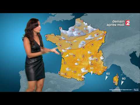 Anaïs BAYDEMIR - Météo FRANCE2 26 octobre 2016 20h