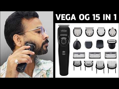 Best All in One Trimmer for Men Under 2000 | Vega OG 15 in 1 Trimmer Review