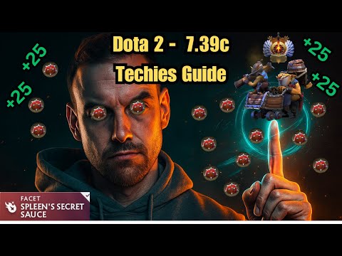 Dota 2 Techies Support / Pos 4 Guide 7.39c — Carry your Team with Huge Damage and Map control!
