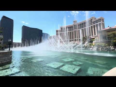 Bellagio Fountain Show ✨ | Labor Day Weekend 2025 Las Vegas