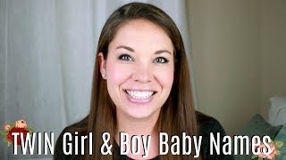 TWIN Girl & Boy Baby Names!! | All About Baby Names