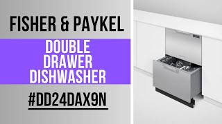 Fisher & Paykel Double Drawer Dishwasher DD24DAX9N