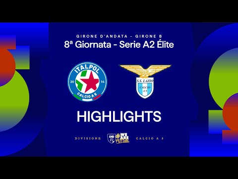 Italpol-Lazio 2-3 | Goals and highlights | Matchday 8 | Serie A2 Elite 2025/2026 - Group B