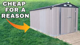 Before you BUY a Patiowell Metal Shed, Watch This