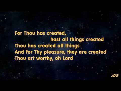 Thou art worthy, Thou art worthy -  Pauline M  Mills