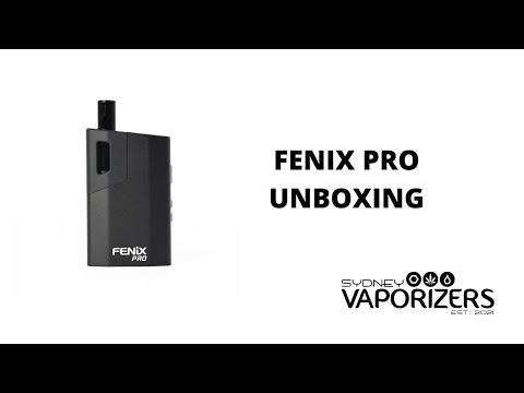 Fenix Pro - Portable Dry Herb Vaporizer Unboxing