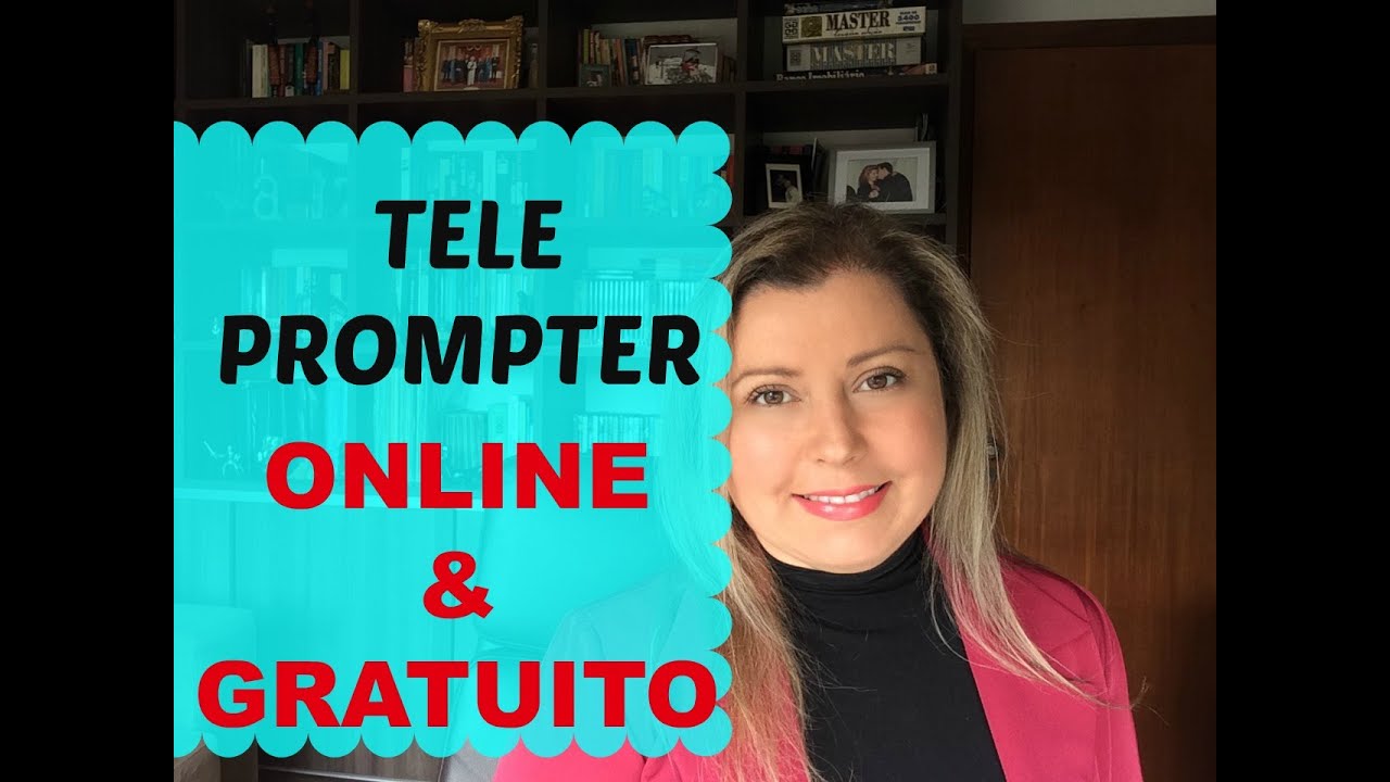 TELEPROMPTER ONLINE E GRATUITO