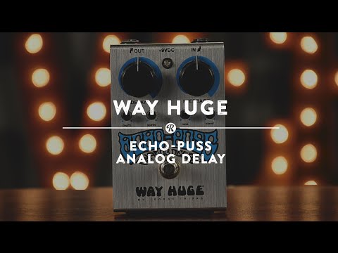 Dunlop Way Huge Echo-Puss Analog Delay Guitar Effect Pedal image 7